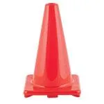 18 inch high visibility flexible vinyl cone