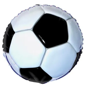 18" 3D Soccer Ball Foil Balloon