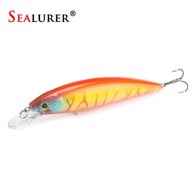 1PCS/LOT  Fishing Lure Minnow Lures Hard Bait Pesca 11CM/13.5G Fishing Tackle isca artificial Quality Hook Swimbait