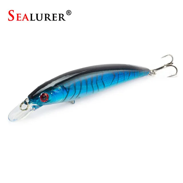 1PCS/LOT  Fishing Lure Minnow Lures Hard Bait Pesca 11CM/13.5G Fishing Tackle isca artificial Quality Hook Swimbait