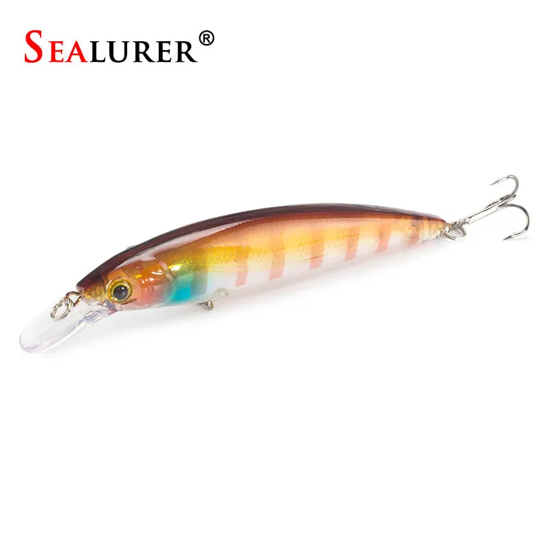 1PCS/LOT  Fishing Lure Minnow Lures Hard Bait Pesca 11CM/13.5G Fishing Tackle isca artificial Quality Hook Swimbait