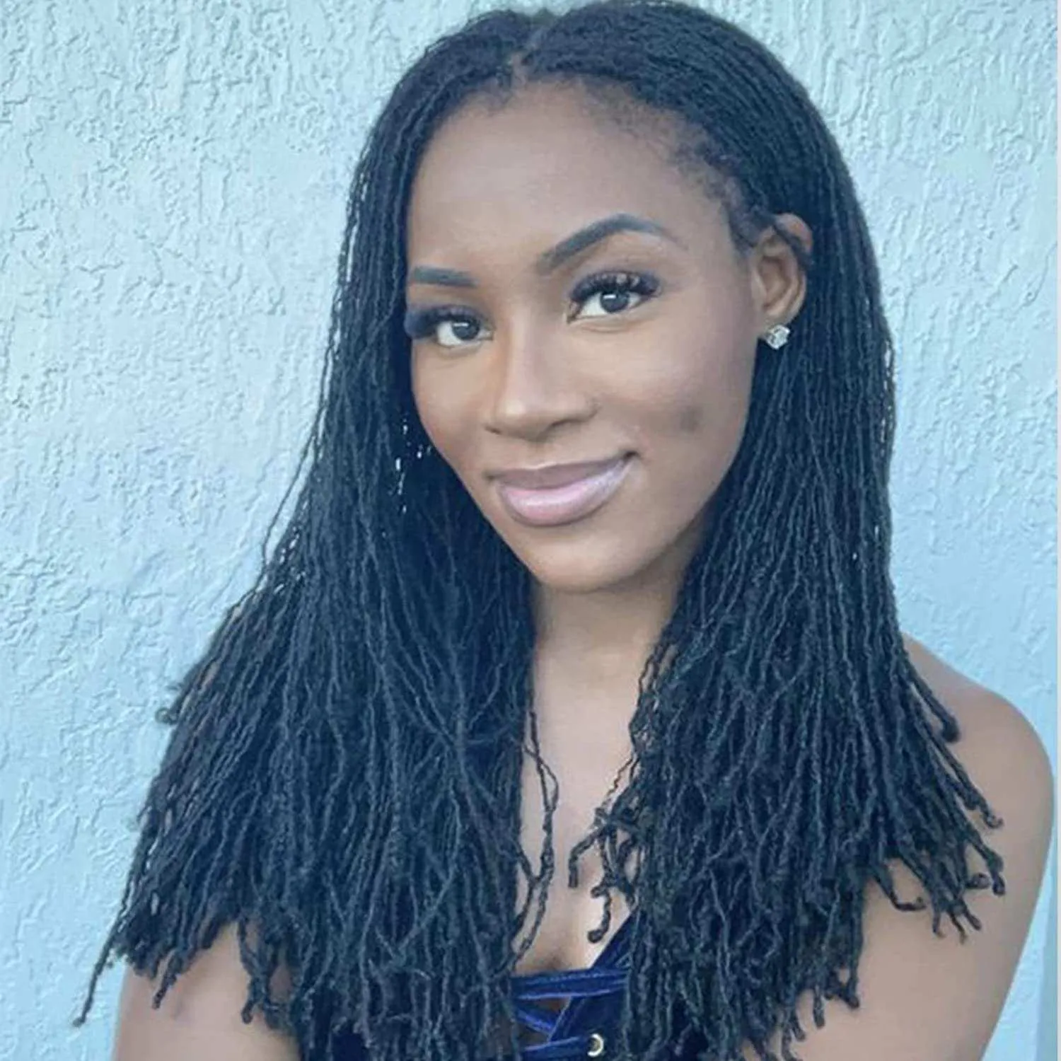 4 Inch Loc Extension Human Hair 30 Strands