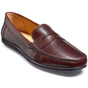 40% OFF BARKER Jamie Driving Shoes - Mens - Chestnut Hand Painted UK 11