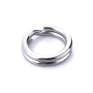 4mm HENGJIA SS010 50pcs /Pack Stainless Steel Flat Ring Fishing Space Fittings