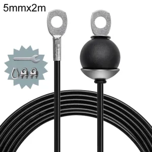 5mmx2m Adjustable Fitness Equipment Accessories Wire Rope