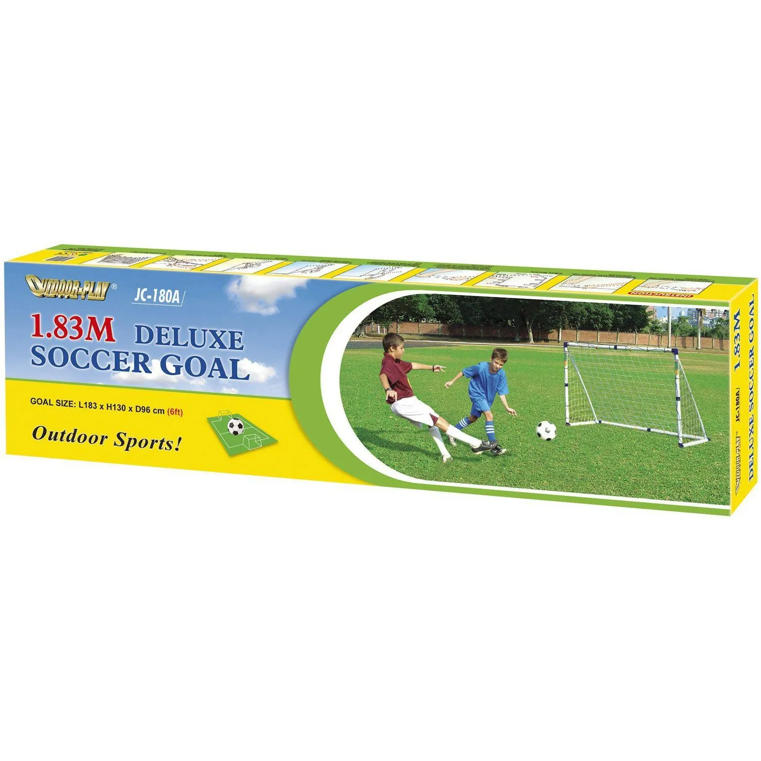 856470     ~ OUTDOOR DELUX SOCCER GOAL 180A