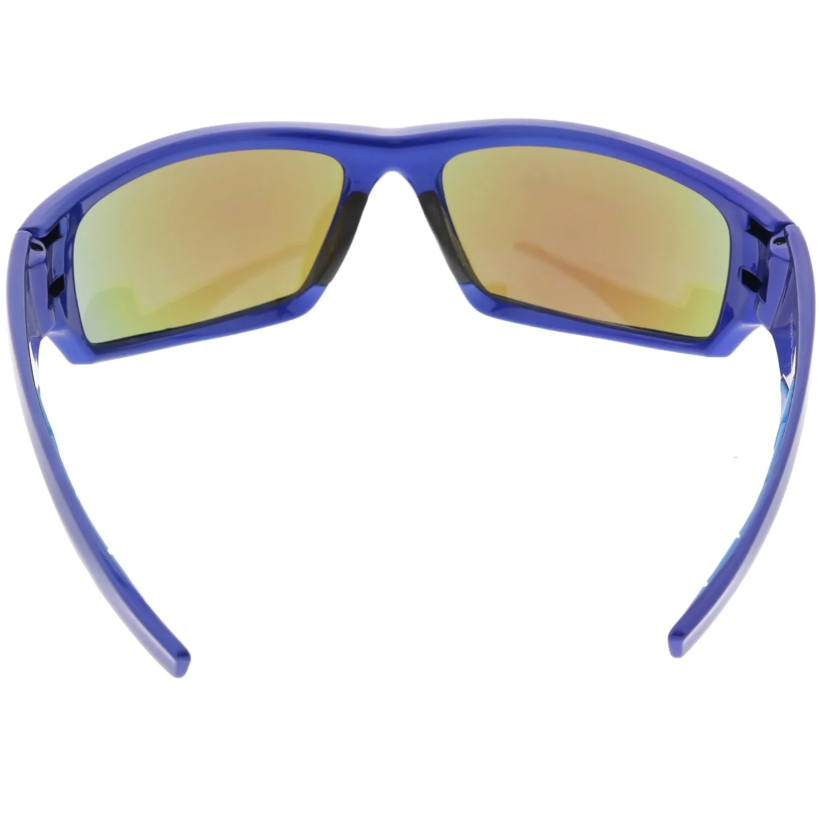 Action Sports TR-90 Sports Wrap Mirrored Lens Sunglasses C811