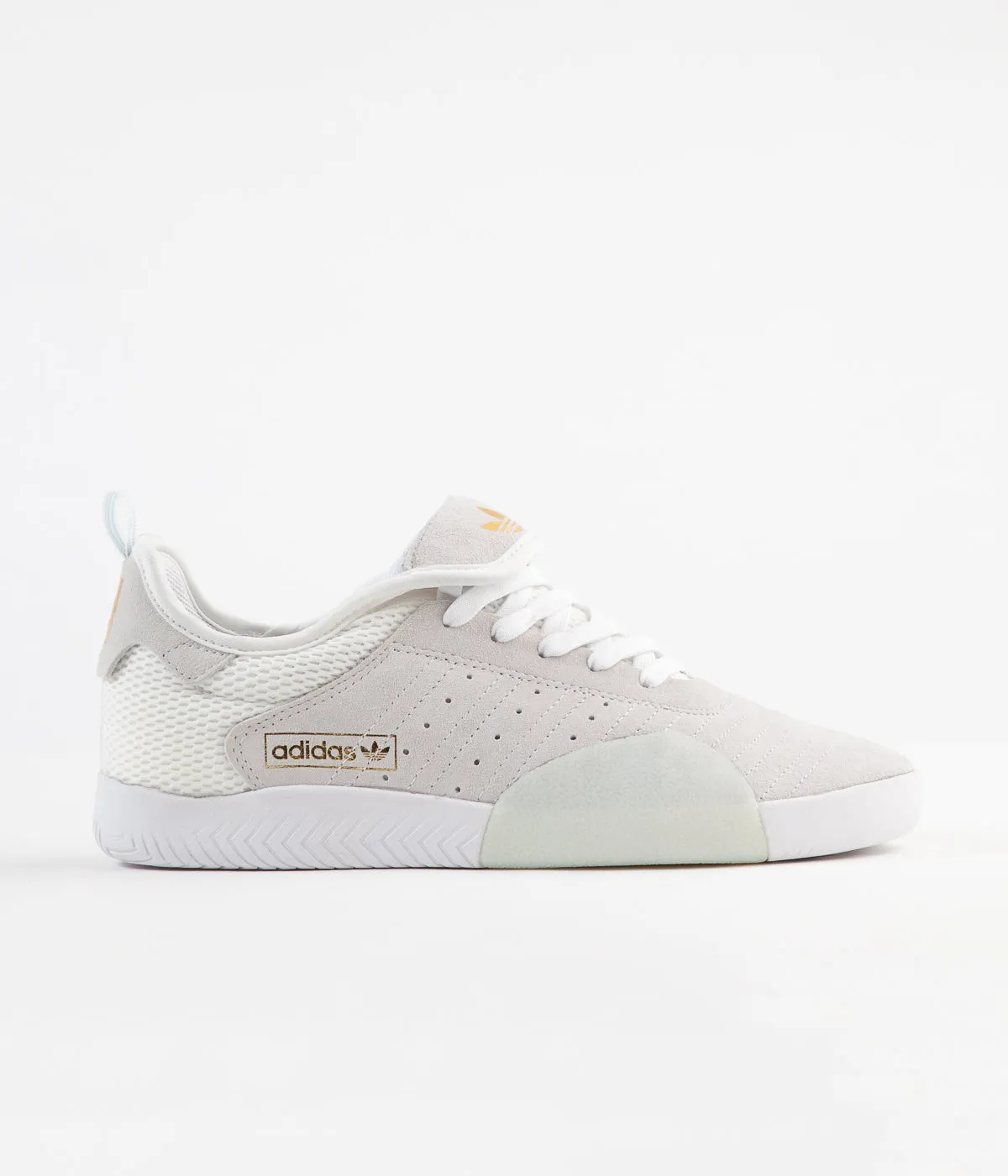 Adidas 3ST.003 Shoes - White / Blue Tint / Gold Metallic