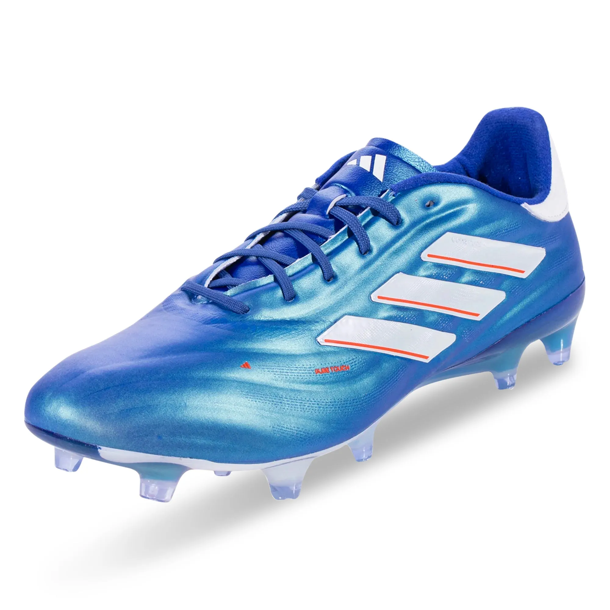 adidas Copa Pure II.1 Firm Ground Soccer Cleats (Lucid Blue/White)