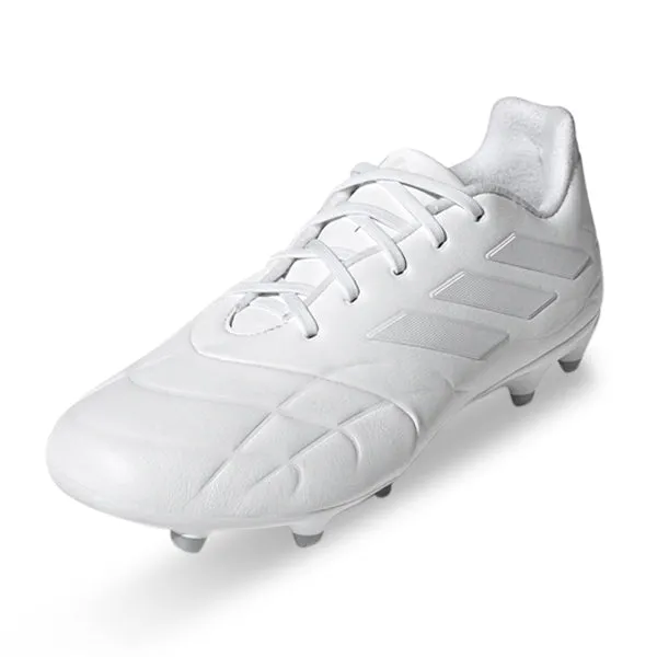 adidas Copa Pure.3 Firm Ground Soccer Cleats (White/White)