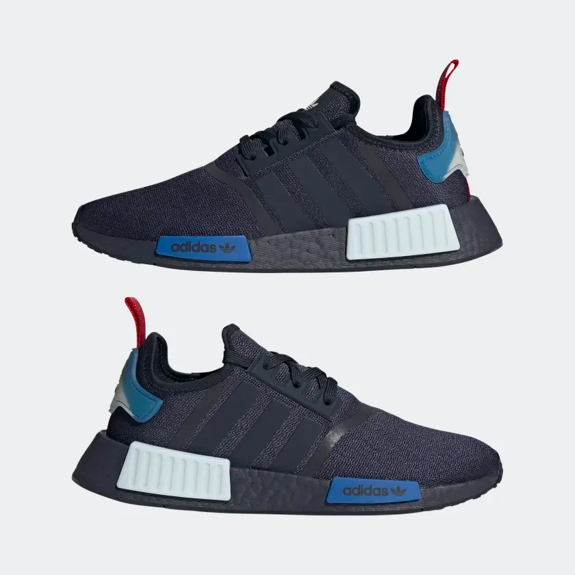 Adidas Men's NMD R1 Shoes - Legend Ink / Bright Royal / Better Scarlet