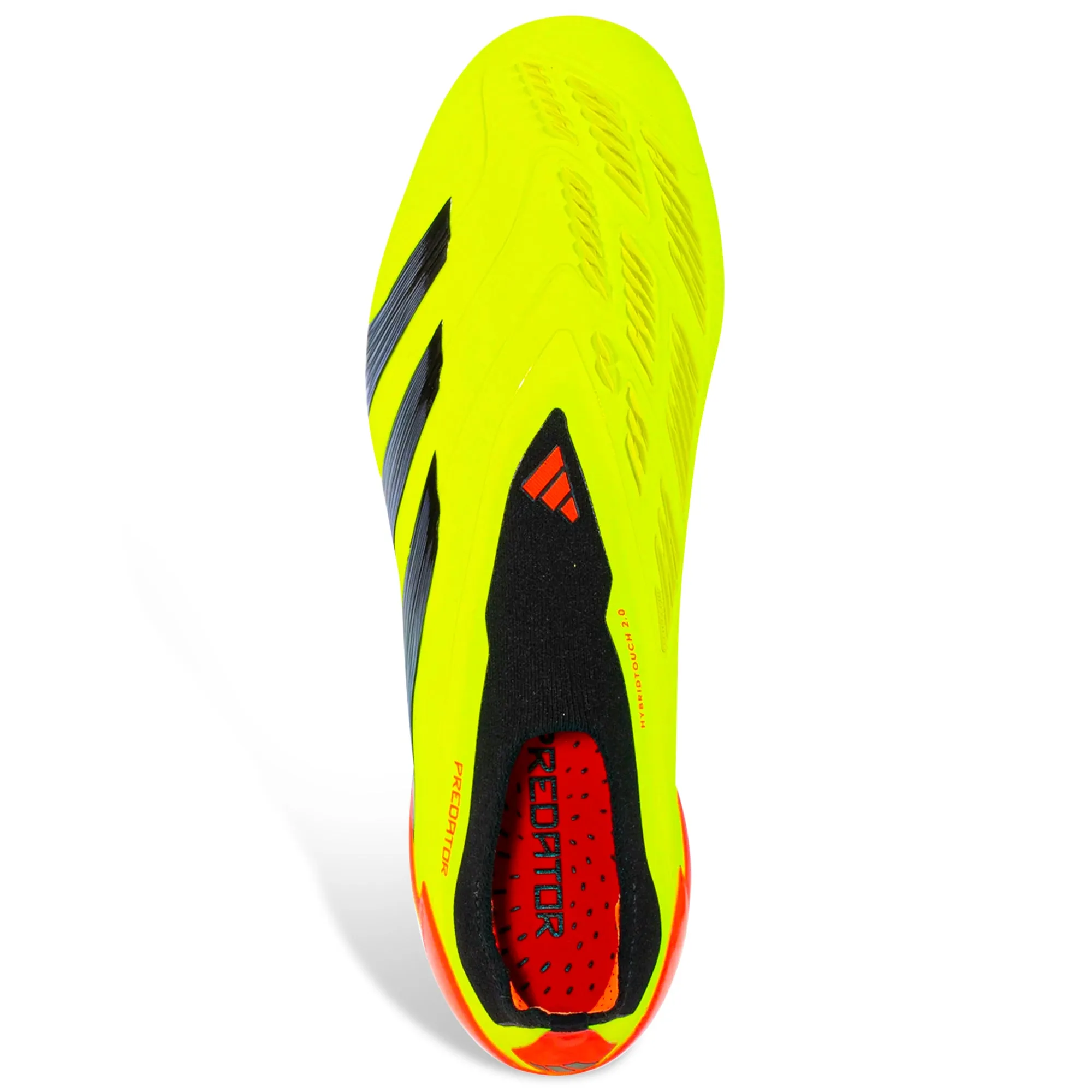 adidas Predator Elite LL FG Soccer Cleats (Solar Yellow/Black/Solar Red)