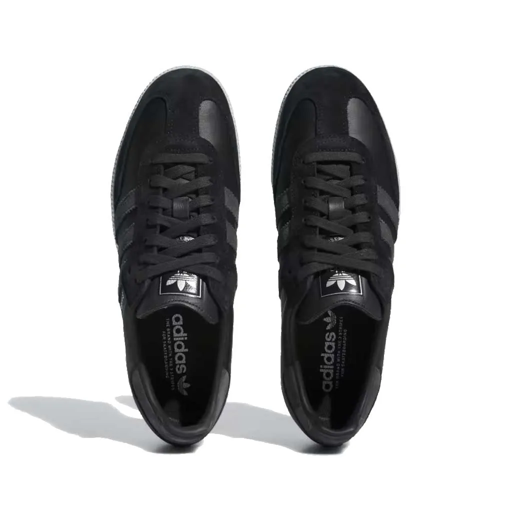 Adidas Samba ADV - Core Black/Carbon/Silver Metallic