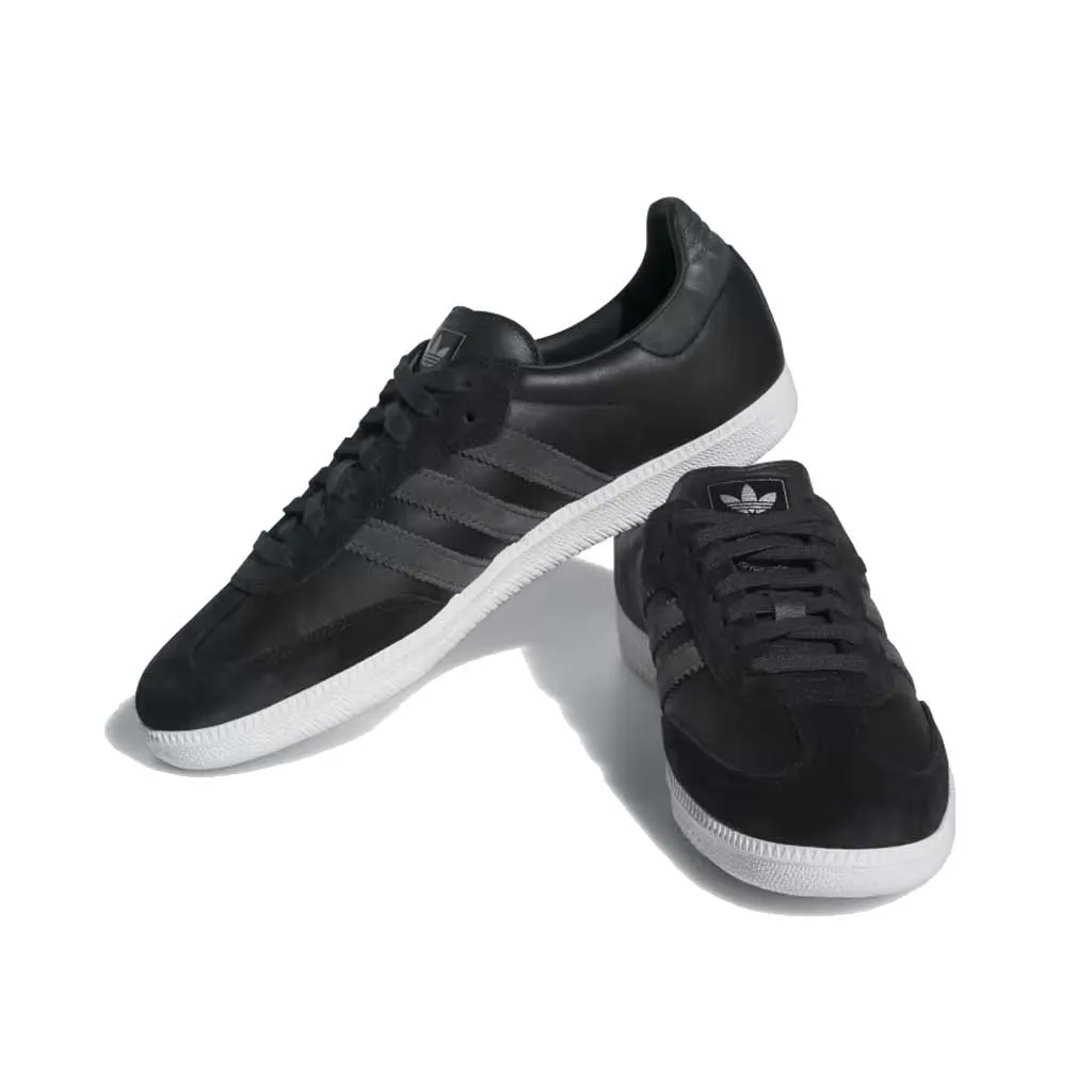 Adidas Samba ADV - Core Black/Carbon/Silver Metallic