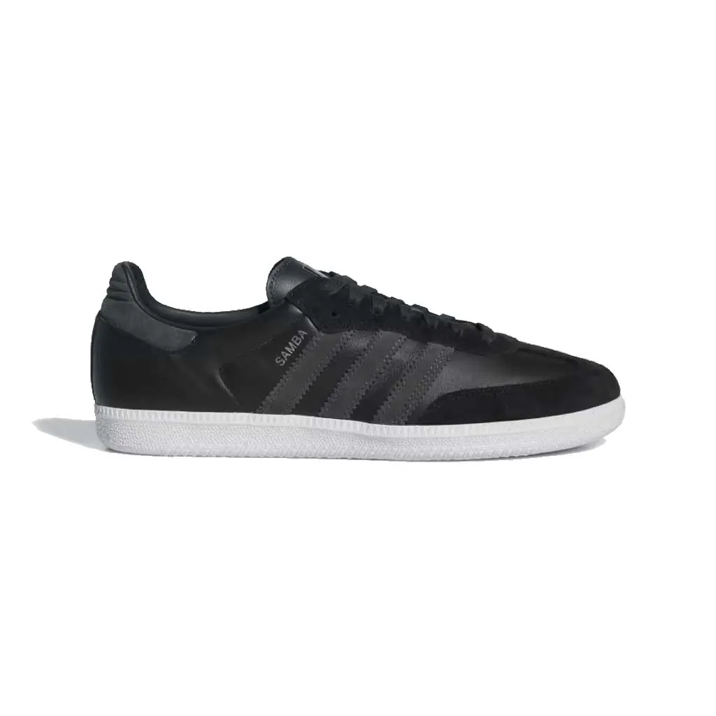 Adidas Samba ADV - Core Black/Carbon/Silver Metallic