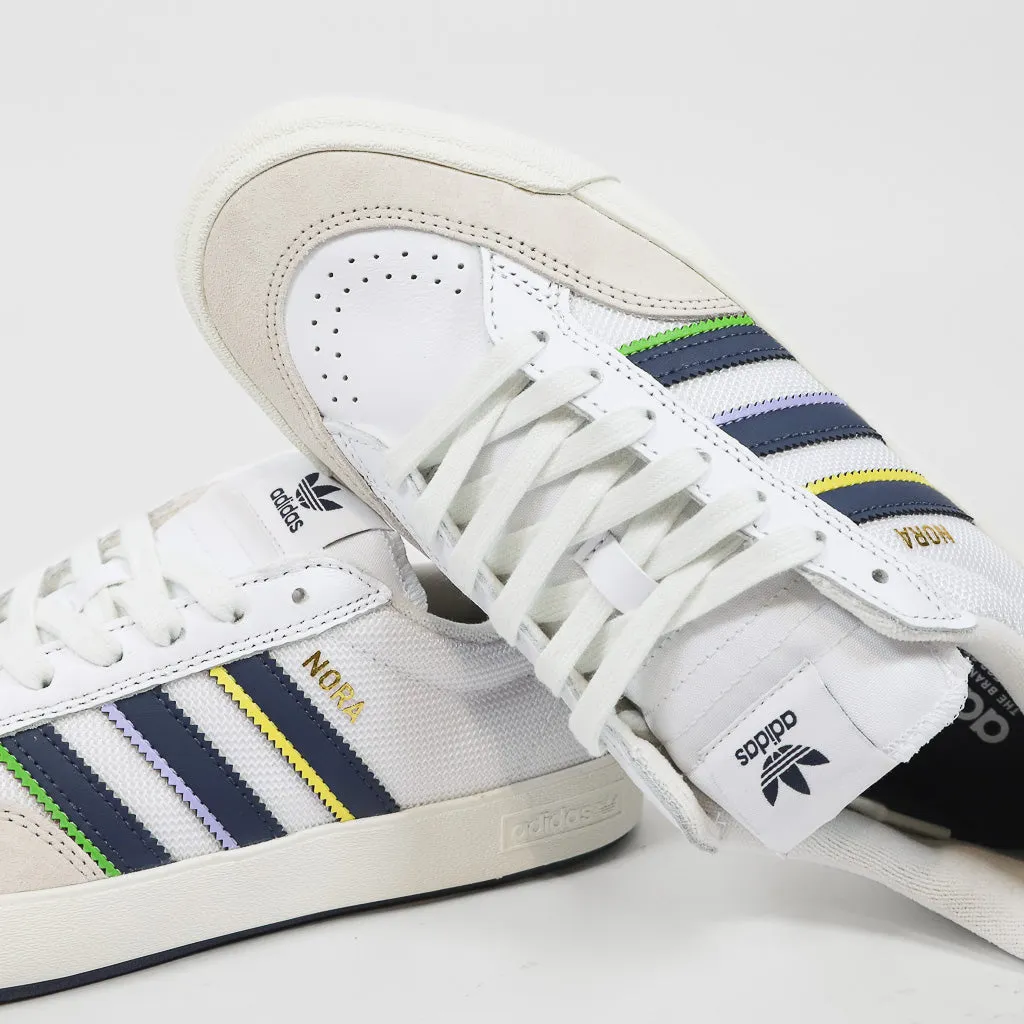 Adidas Skateboarding - Nora Vasconcellos Shoes - Footwear White / Shadow Navy / Gold Metallic