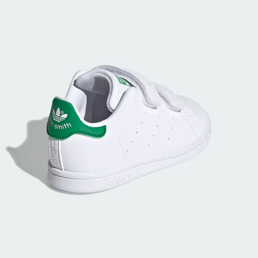 Adidas Stan Smith Infant-Boys Original Shoes White/Green