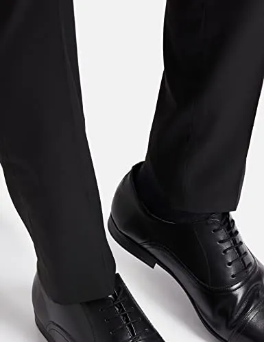 Amazon Brand - Symbol Men's Slim Dress Pants (SY-SS19-MFT-031_Black_34)