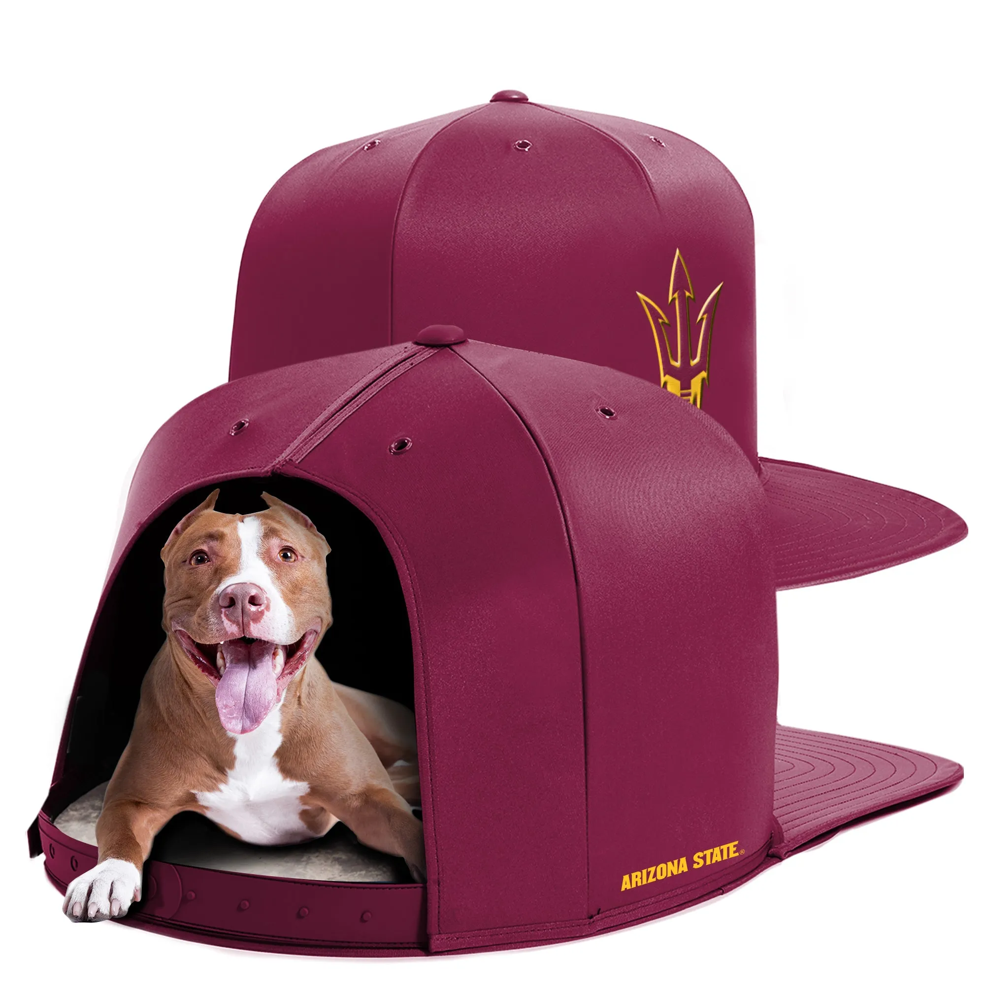 ARIZONA STATE UNIVERSITY NAP CAP PREMIUM DOG BED