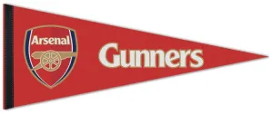 Arsenal FC GUNNERS Official English Premier League Soccer Premium Felt Collector's Pennant - Wincraft