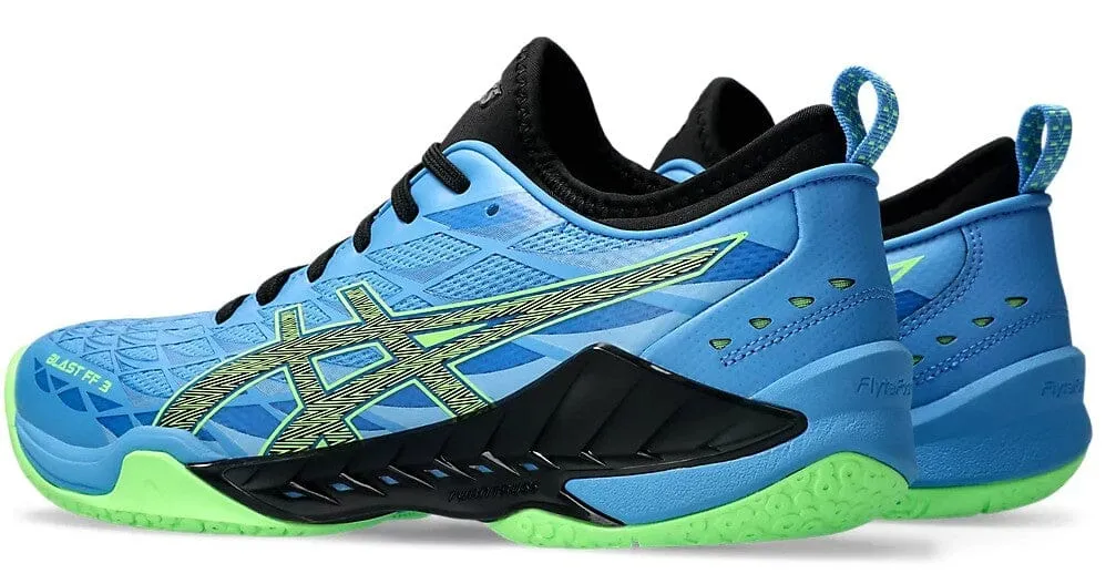 Asics Blast FF 3 Men's Court Shoe Waterscape/Lime Burst