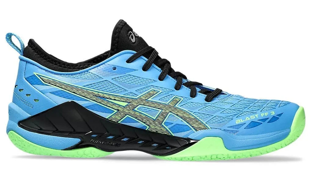 Asics Blast FF 3 Men's Court Shoe Waterscape/Lime Burst