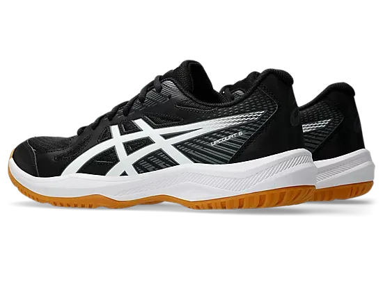 Asics Gel-Upcourt 6 Black/White Women Court Shoe