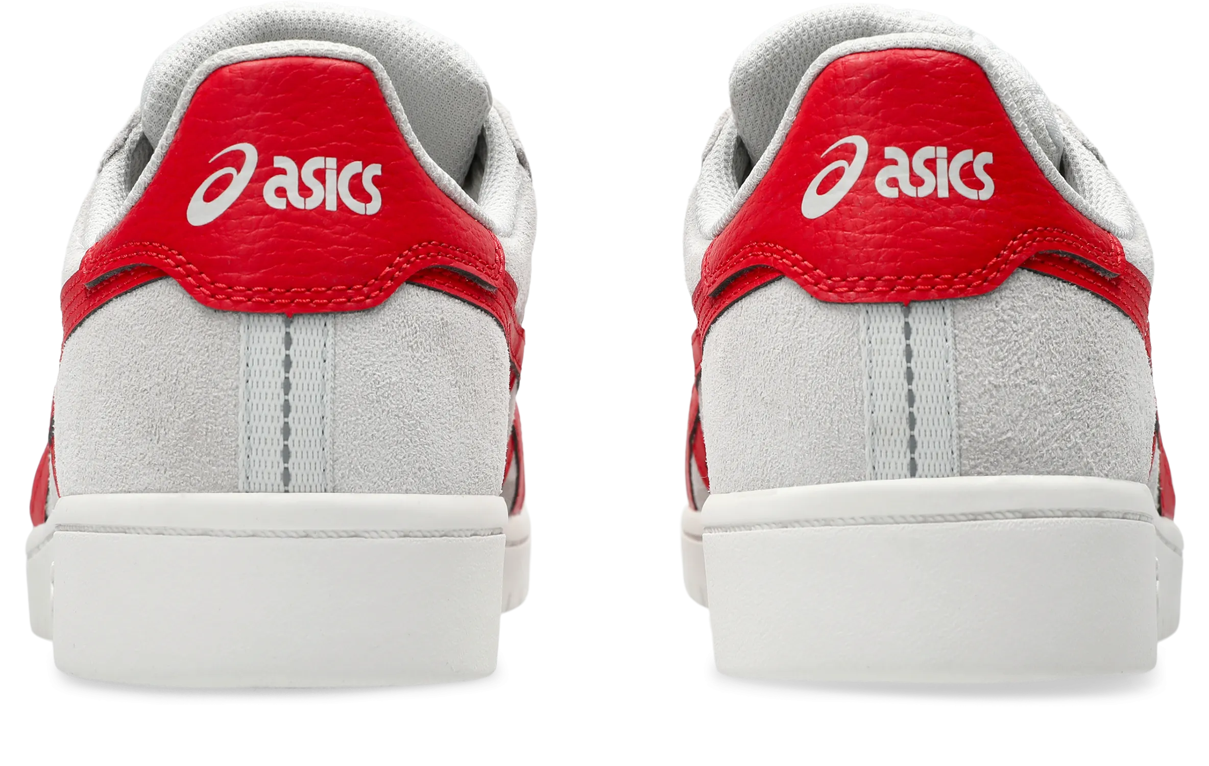 Asics Japan Pro Skate Shoes-Cloud Grey/Classic Red