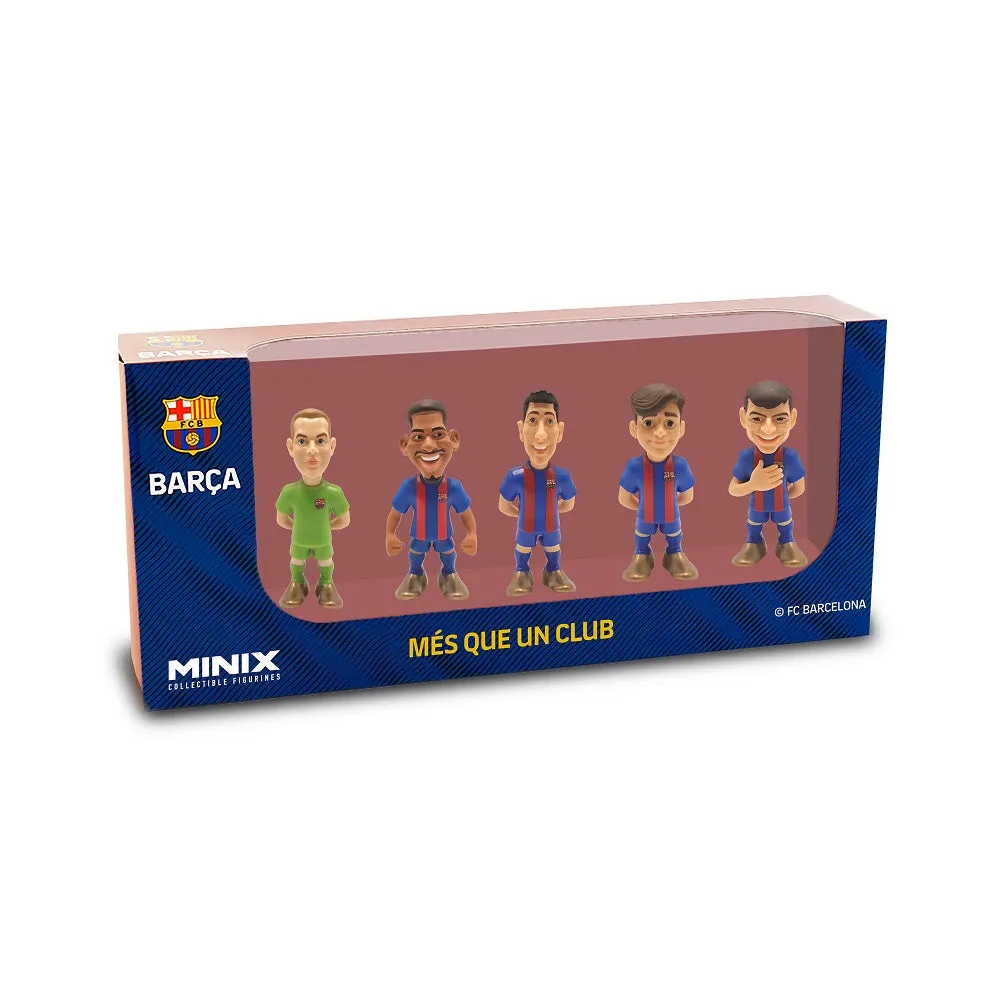 Authentic Minix 5-Pack: 7cm Soccer Stars for Collectors