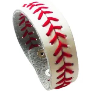 Baseball Snap Bracelet