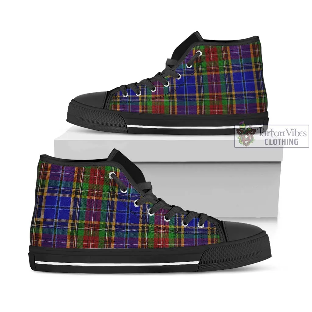 Beattie or Beatty Tartan High Top Shoes