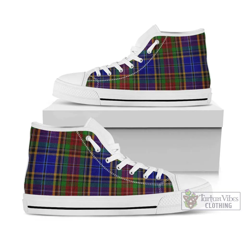 Beattie or Beatty Tartan High Top Shoes