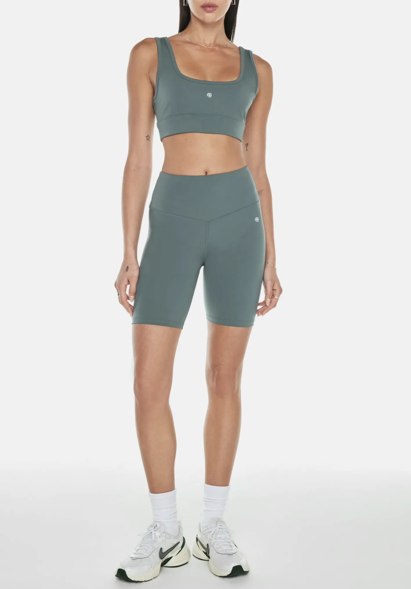 Blake Biker Short - Green