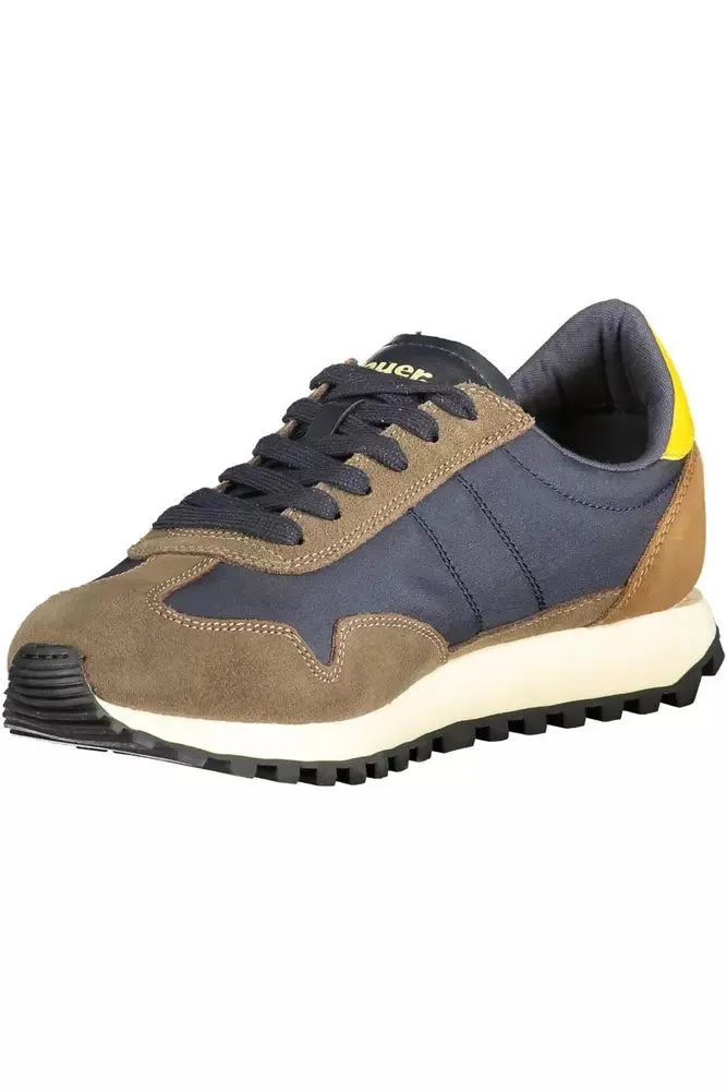 Blauer Brown Polyester Men Sneaker