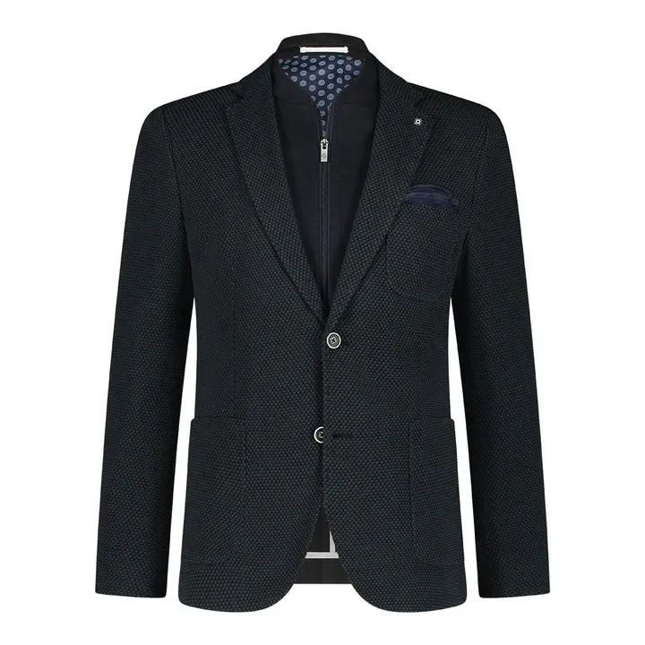 BLUE INDUSTRY Circle Hybrid Jacket Blue