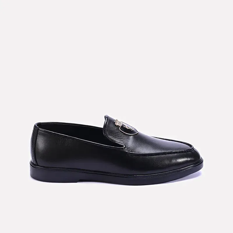 Brockton Black Formal Moccasin 0111079