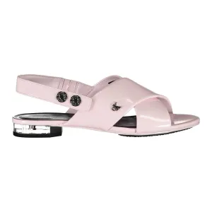 Calvin Klein Pink Polyethylene Women Sandal