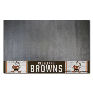 Cleveland Browns Vinyl Grill Mat - 26in. x 42in., NFL Vintage