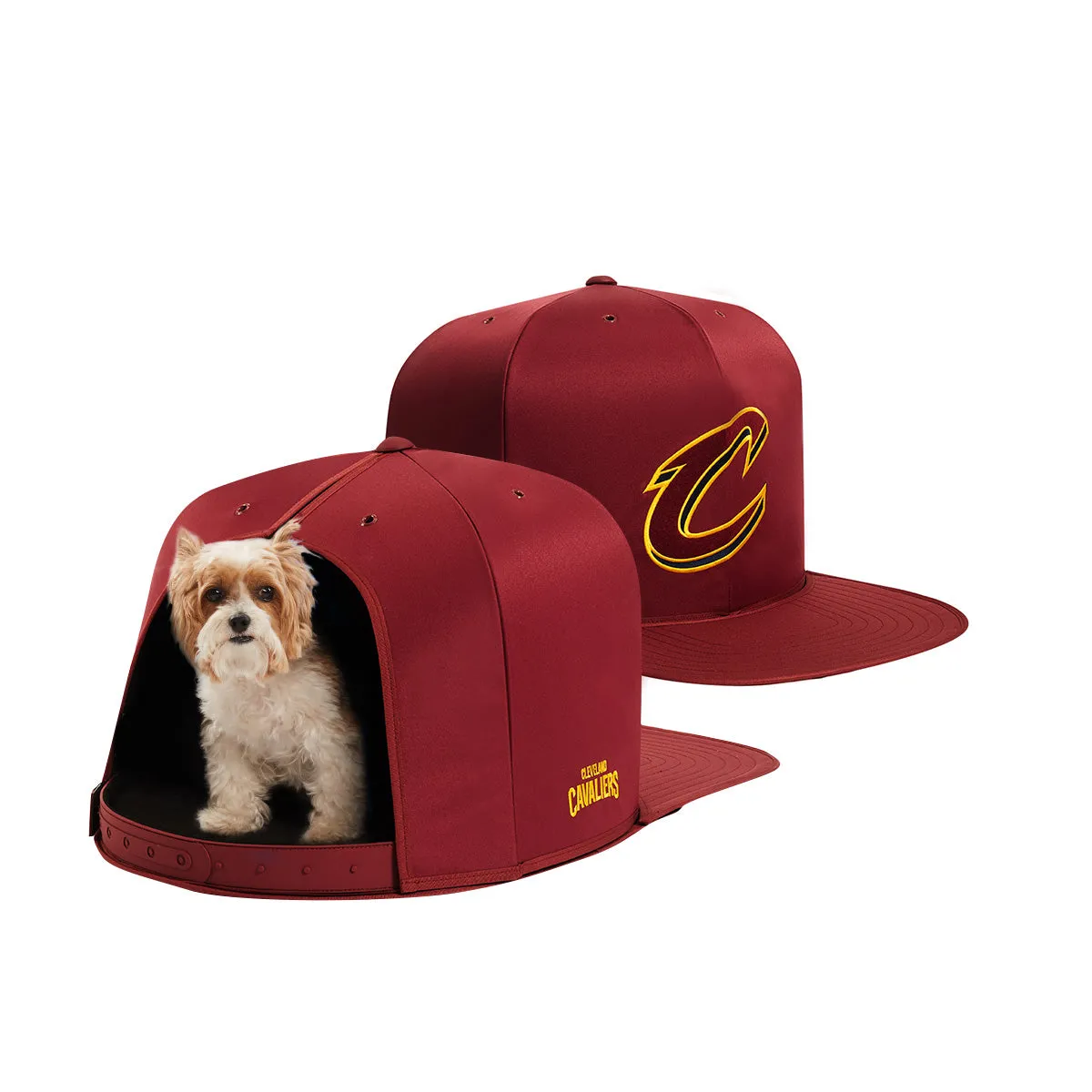 CLEVELAND CAVALIERS NAP CAP PREMIUM DOG BED