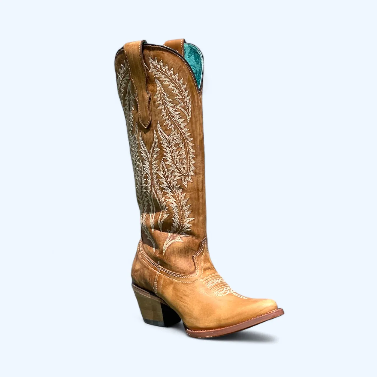 Corral Women's LD Golden Embroidery Tall Boot A4216