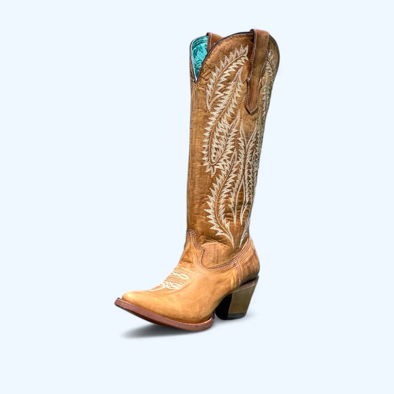 Corral Women's LD Golden Embroidery Tall Boot A4216