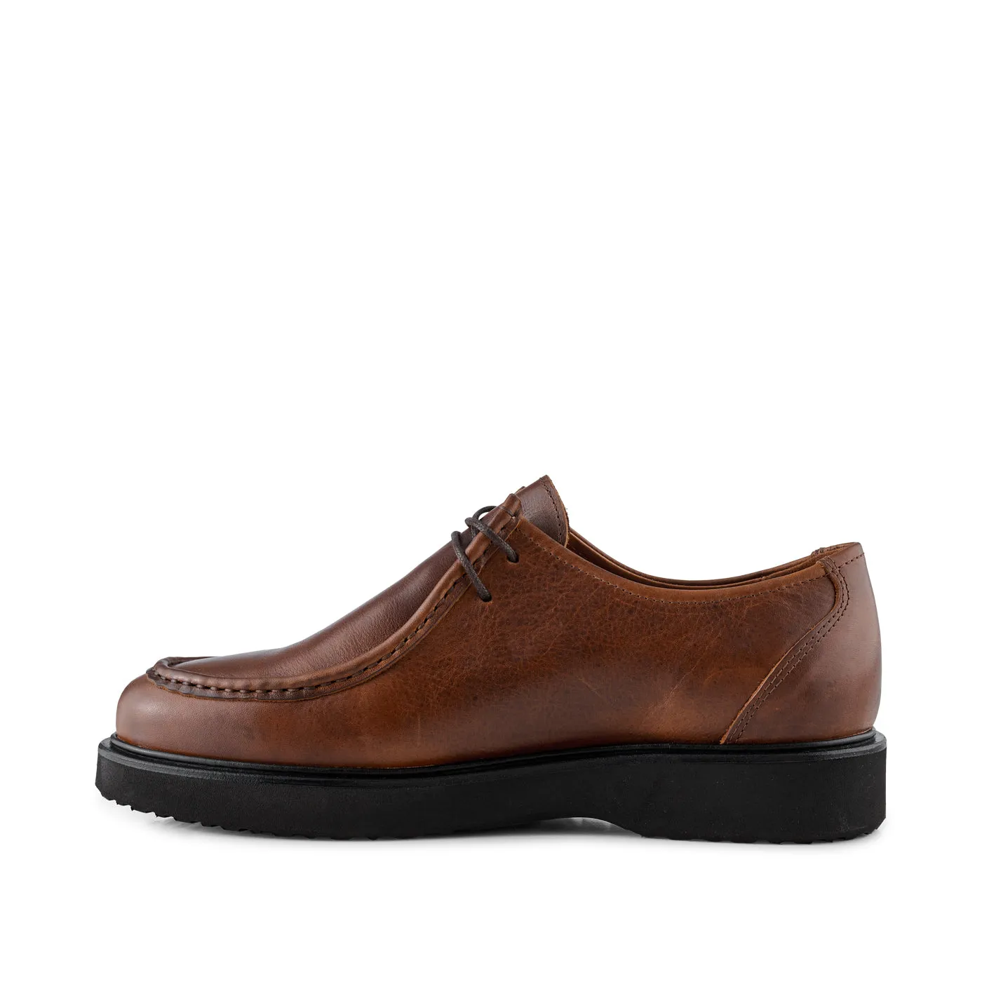 Cosmos apron shoe leather - BROWN