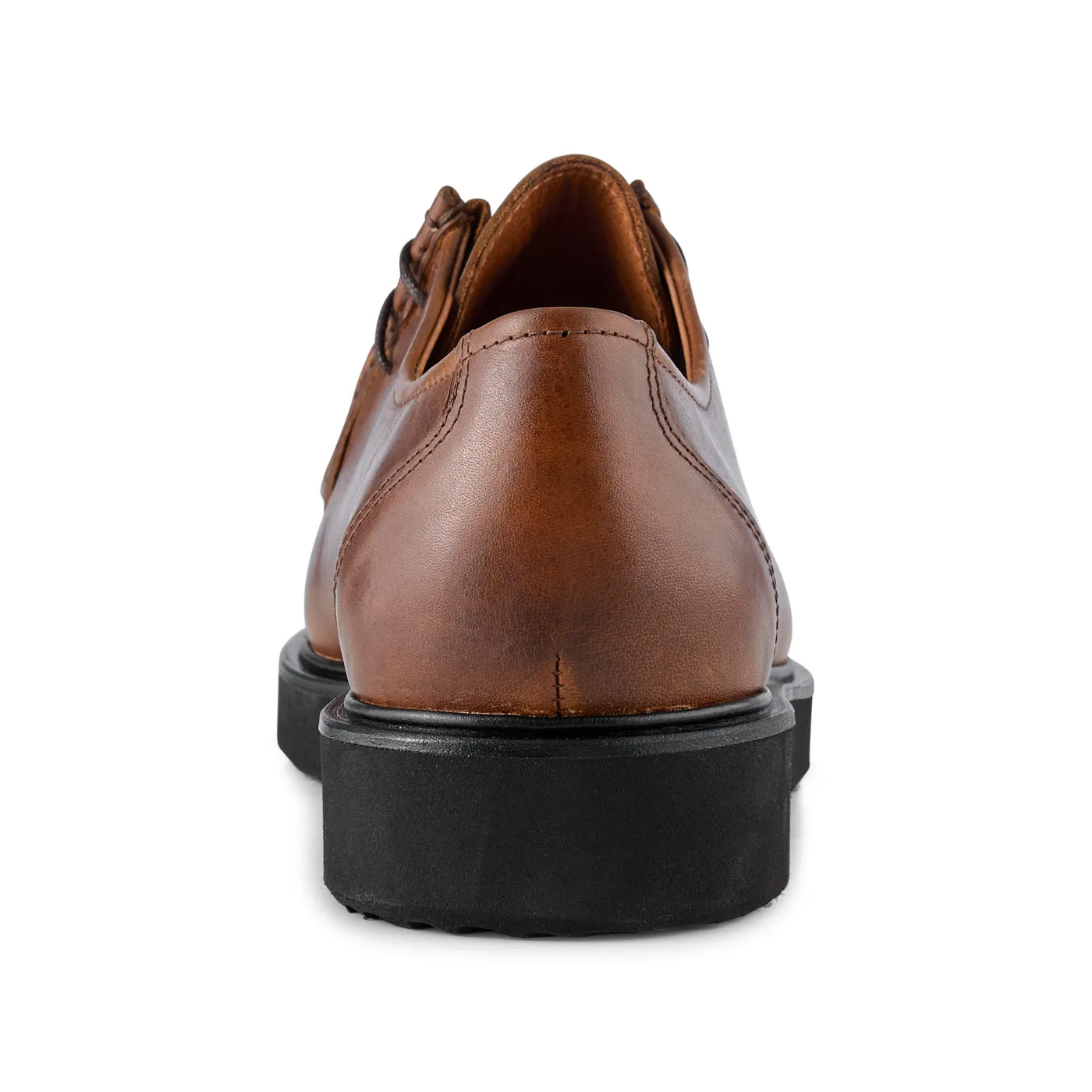 Cosmos apron shoe leather - BROWN