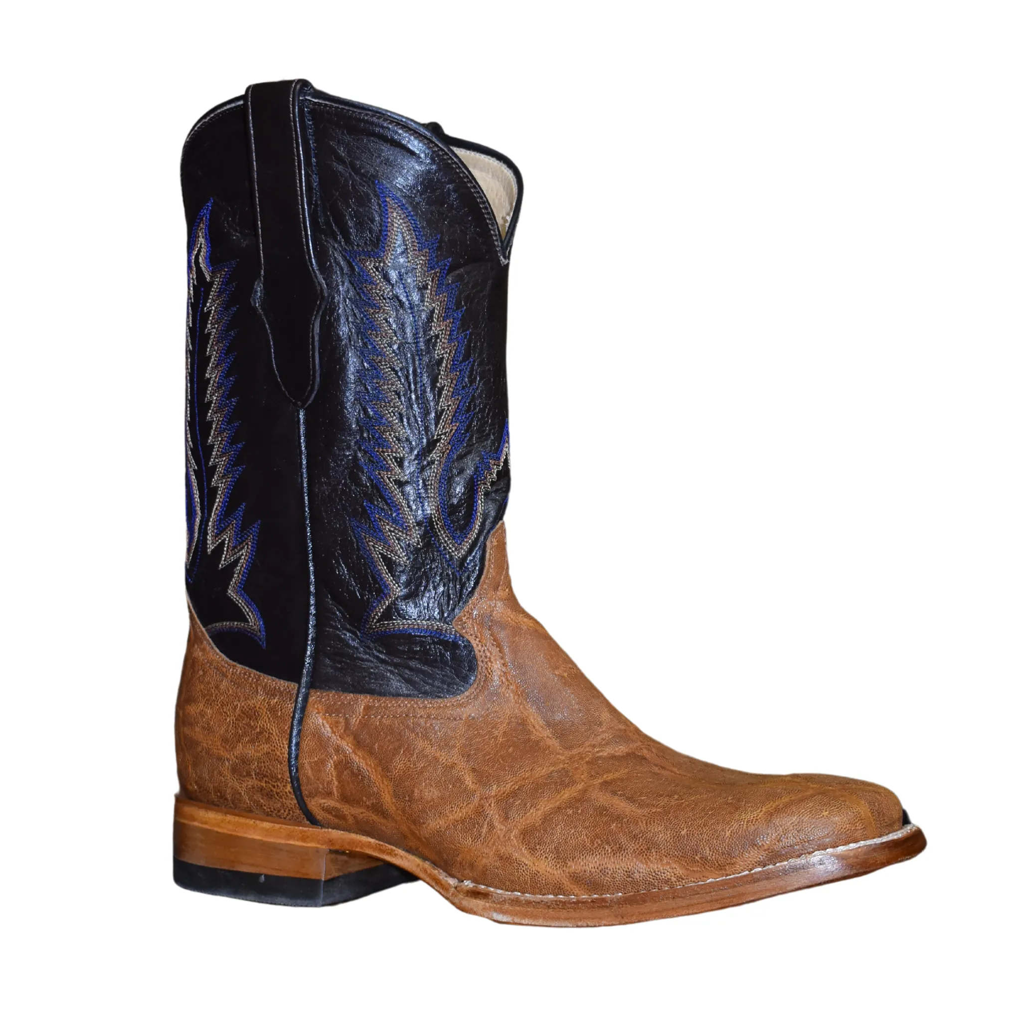 COWTOWN MEN'S HONEY ELEPHANT WESTERN BOOT - Q828