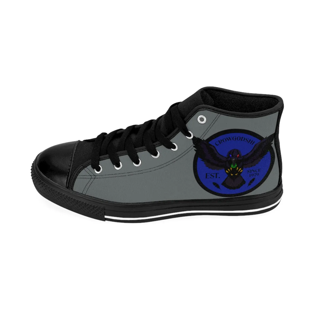 Crowgodshi 2nd Gen. High-Tops, DUKE BLUE LOGO