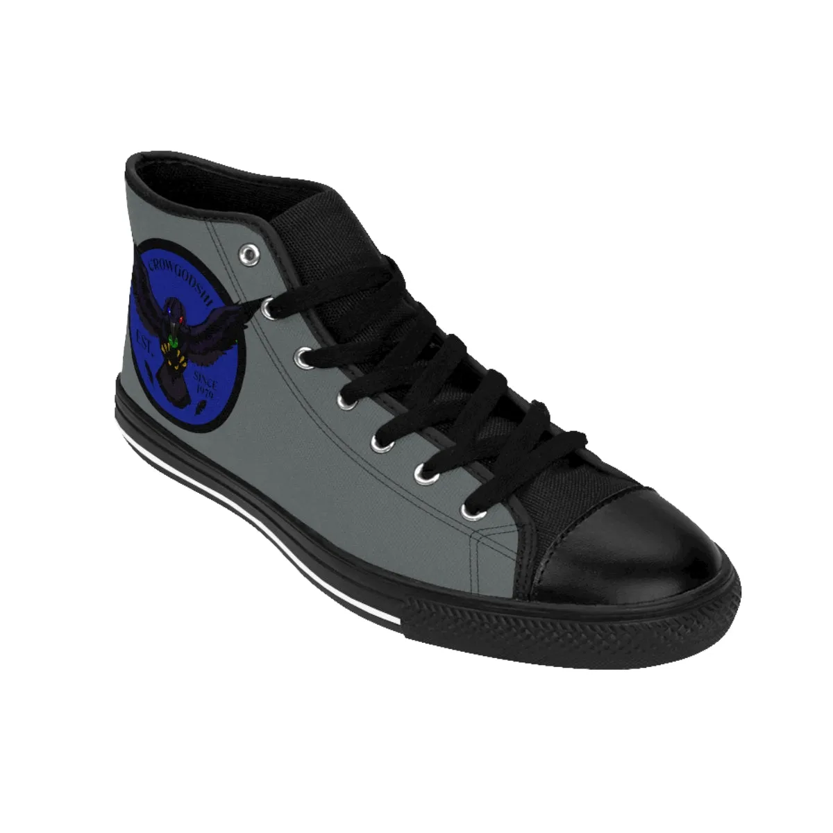 Crowgodshi 2nd Gen. High-Tops, DUKE BLUE LOGO