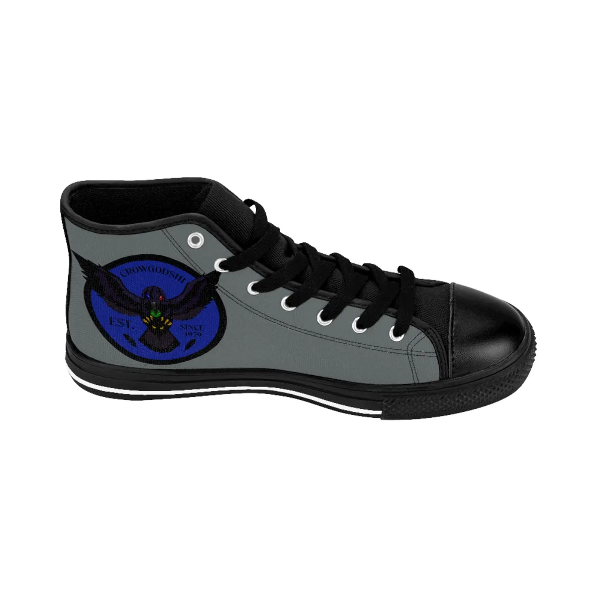 Crowgodshi 2nd Gen. High-Tops, DUKE BLUE LOGO