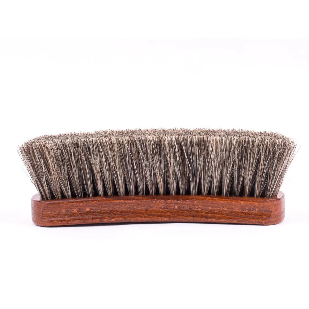 Deluxe Wellington Horsehair Buffing Brush