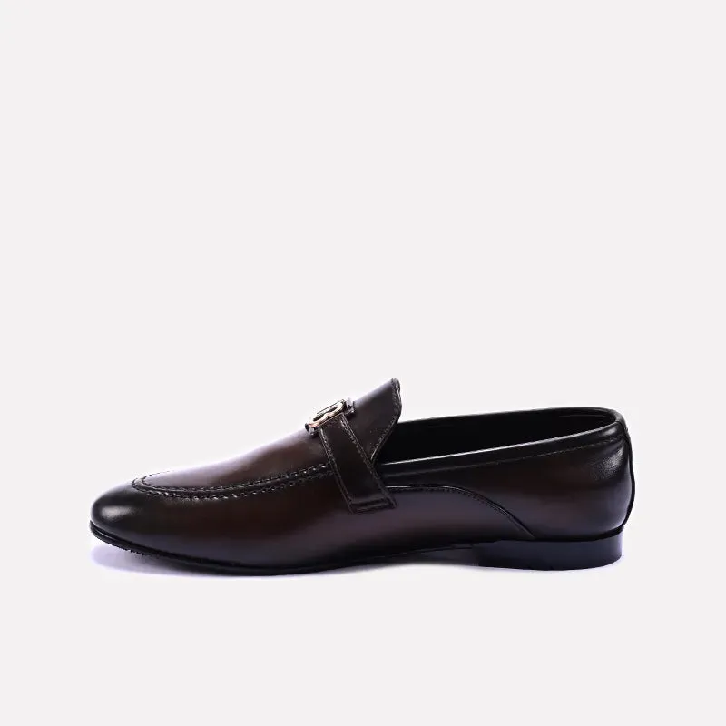 Downey Brown Dress Shoes 0111153