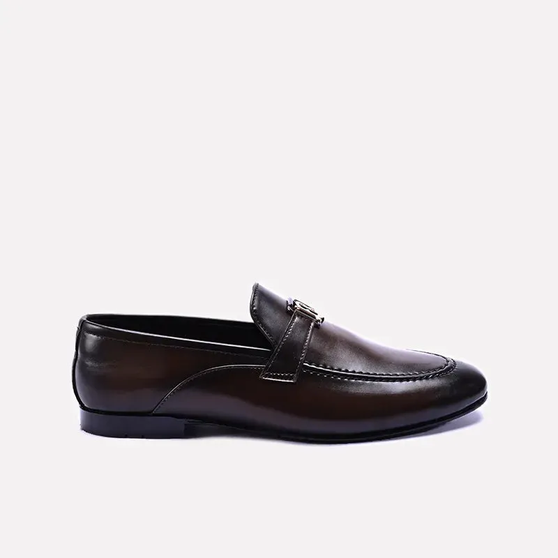 Downey Brown Dress Shoes 0111153